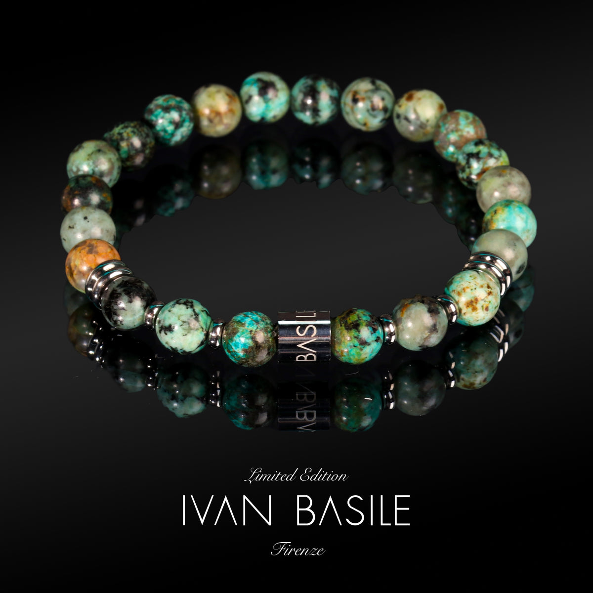 AFRICA Bracciale elastico 8mm
