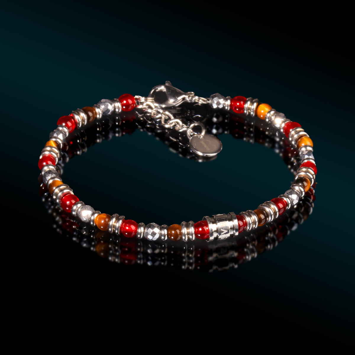 CALLISTO Bracciale con gancio 4 mm