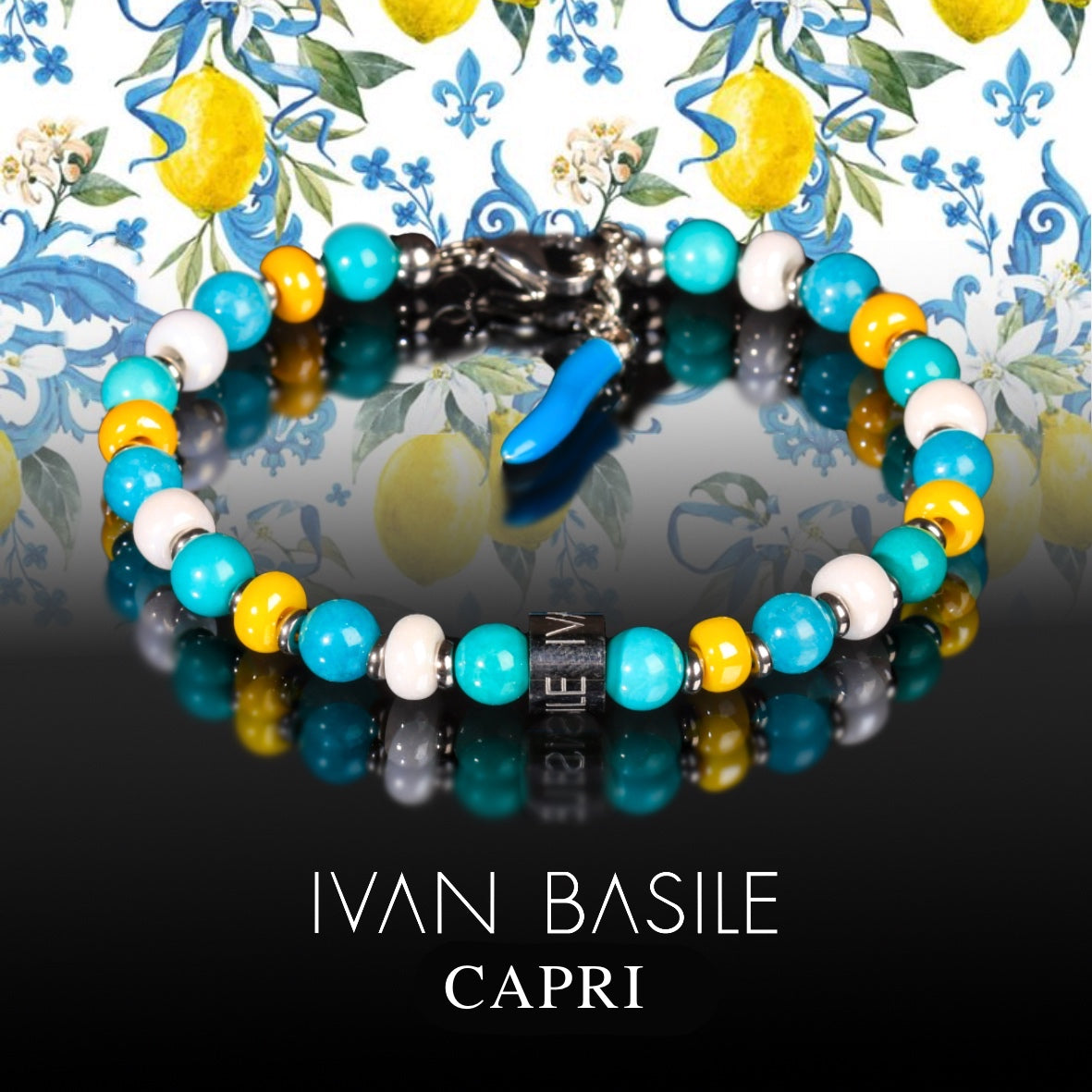 CAPRI Bracciale 6 mm Gancio