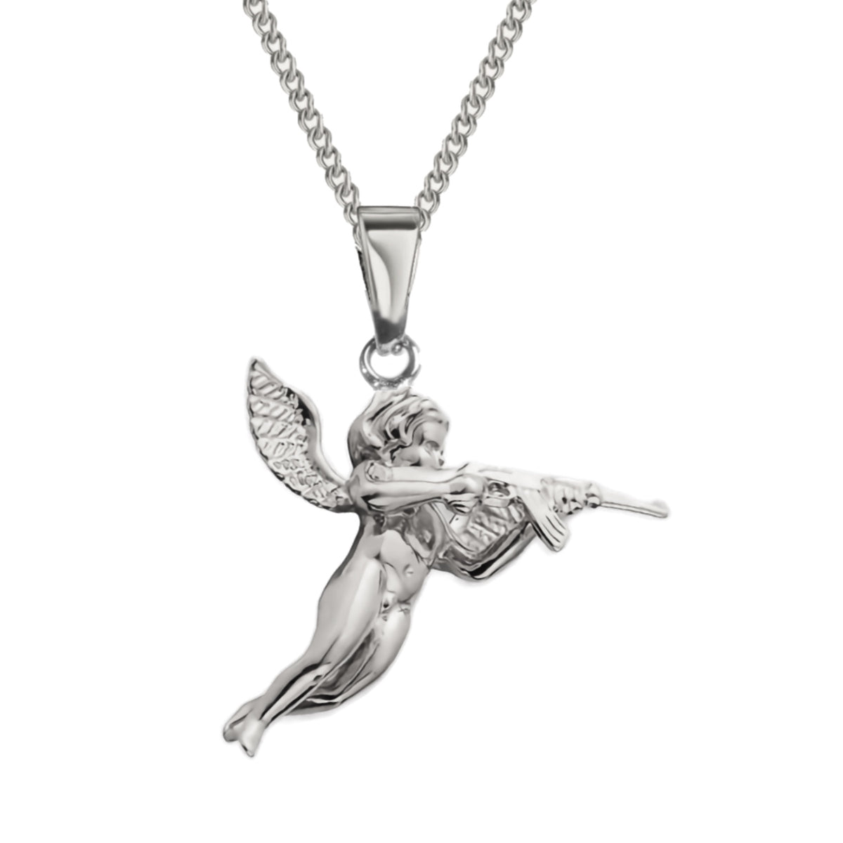 COLLANA ANGIOLETTO CON MITRA 45 cm