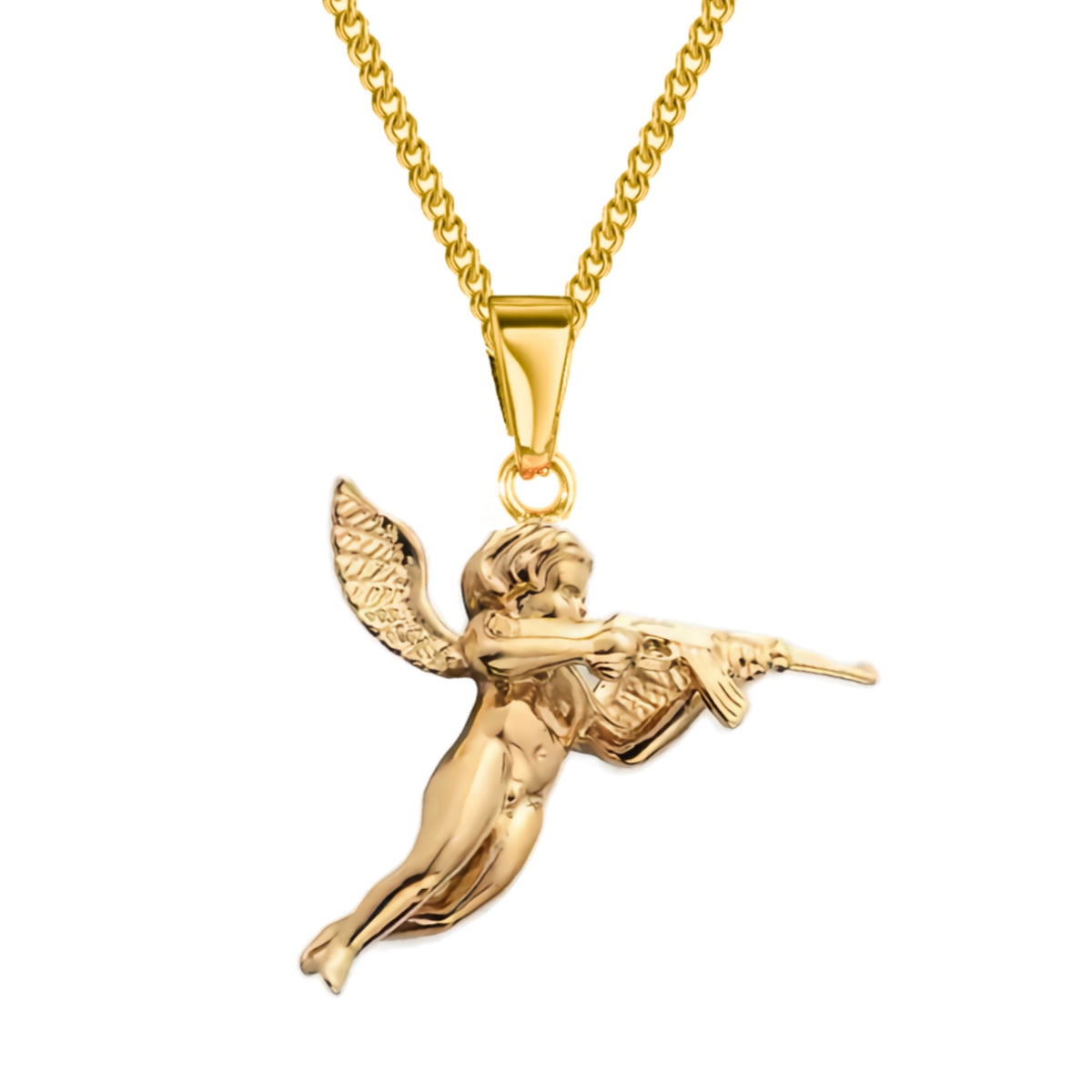 COLLANA ANGIOLETTO CON MITRA 45 cm