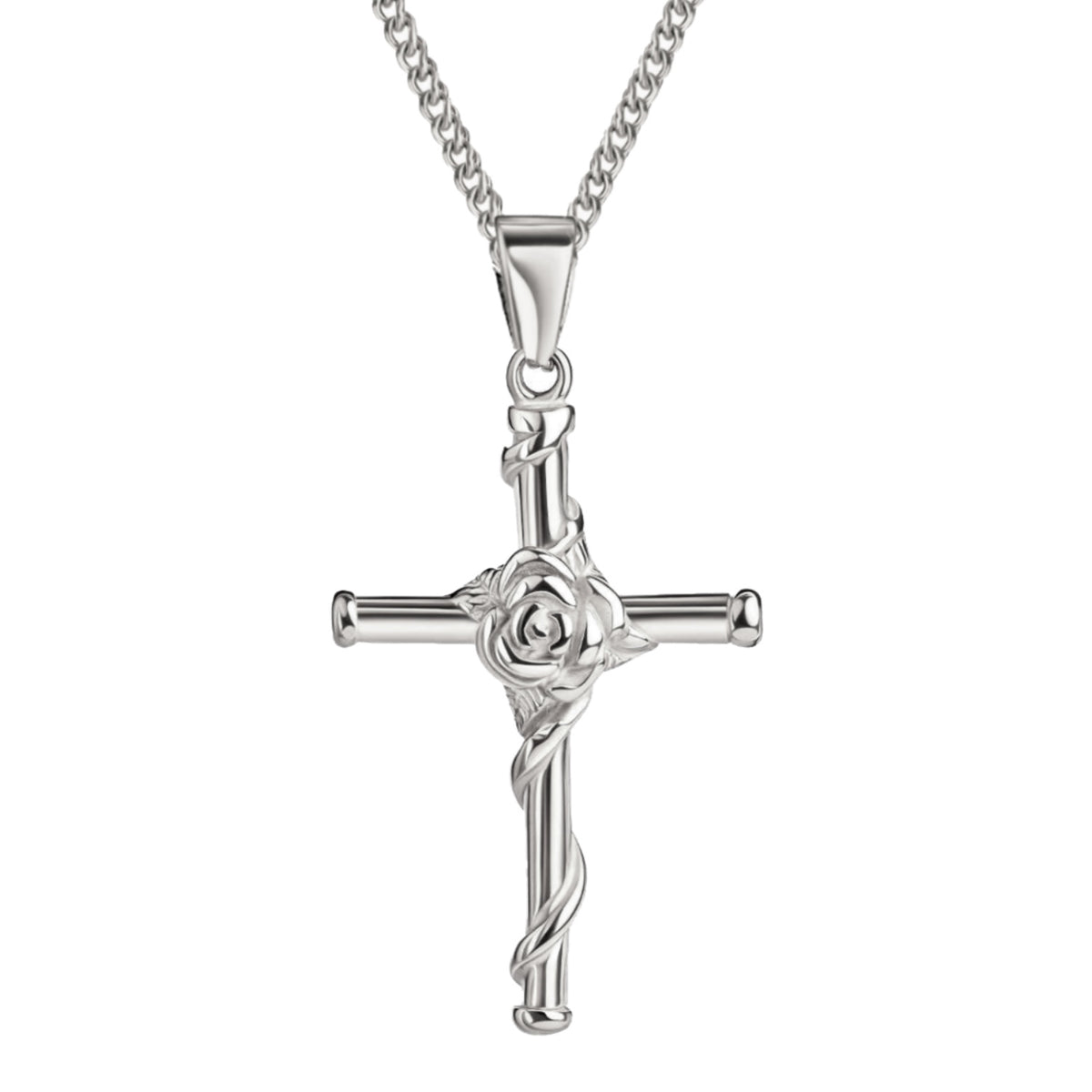 COLLANA ROSE CROCE