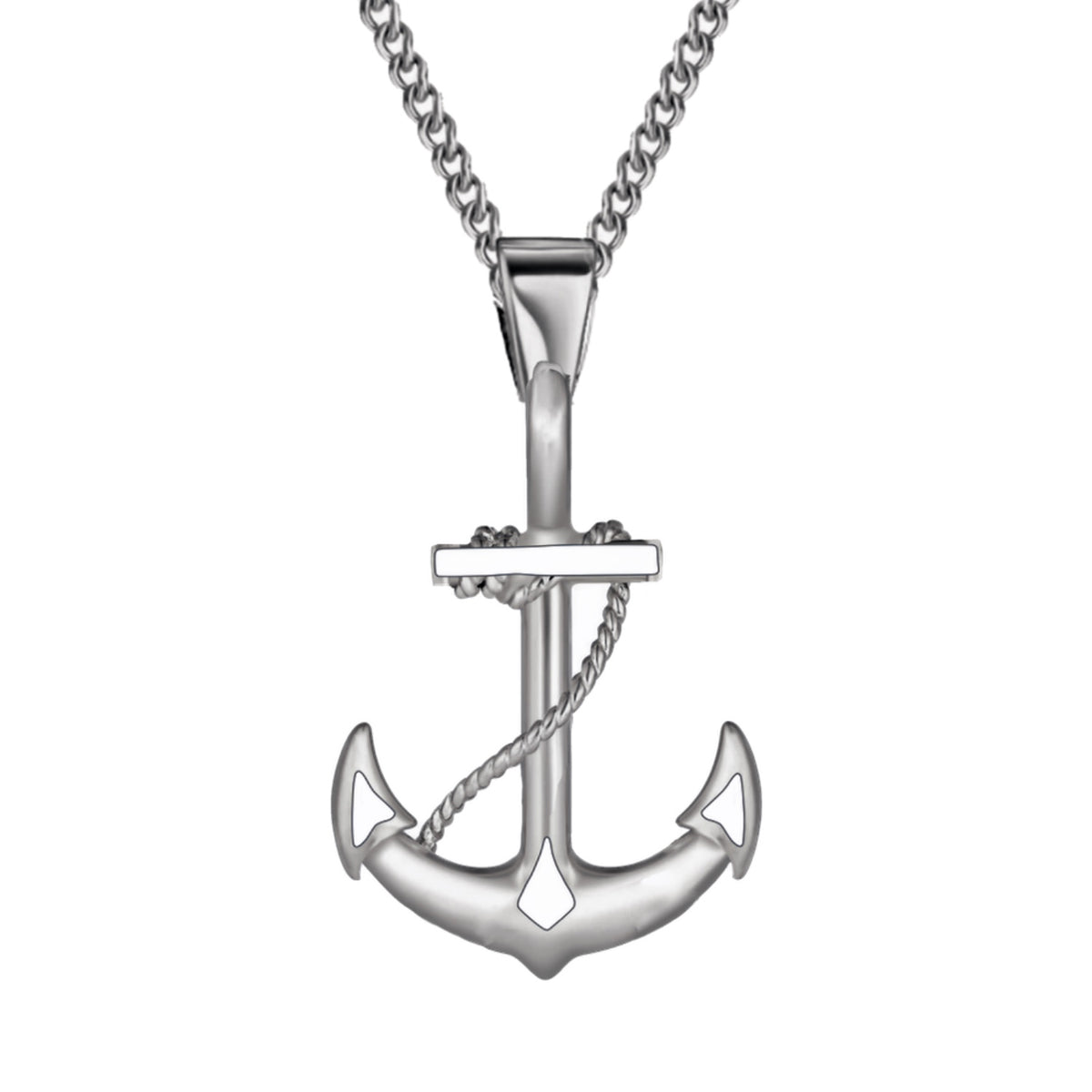 COLLANA ANCORA 45 cm