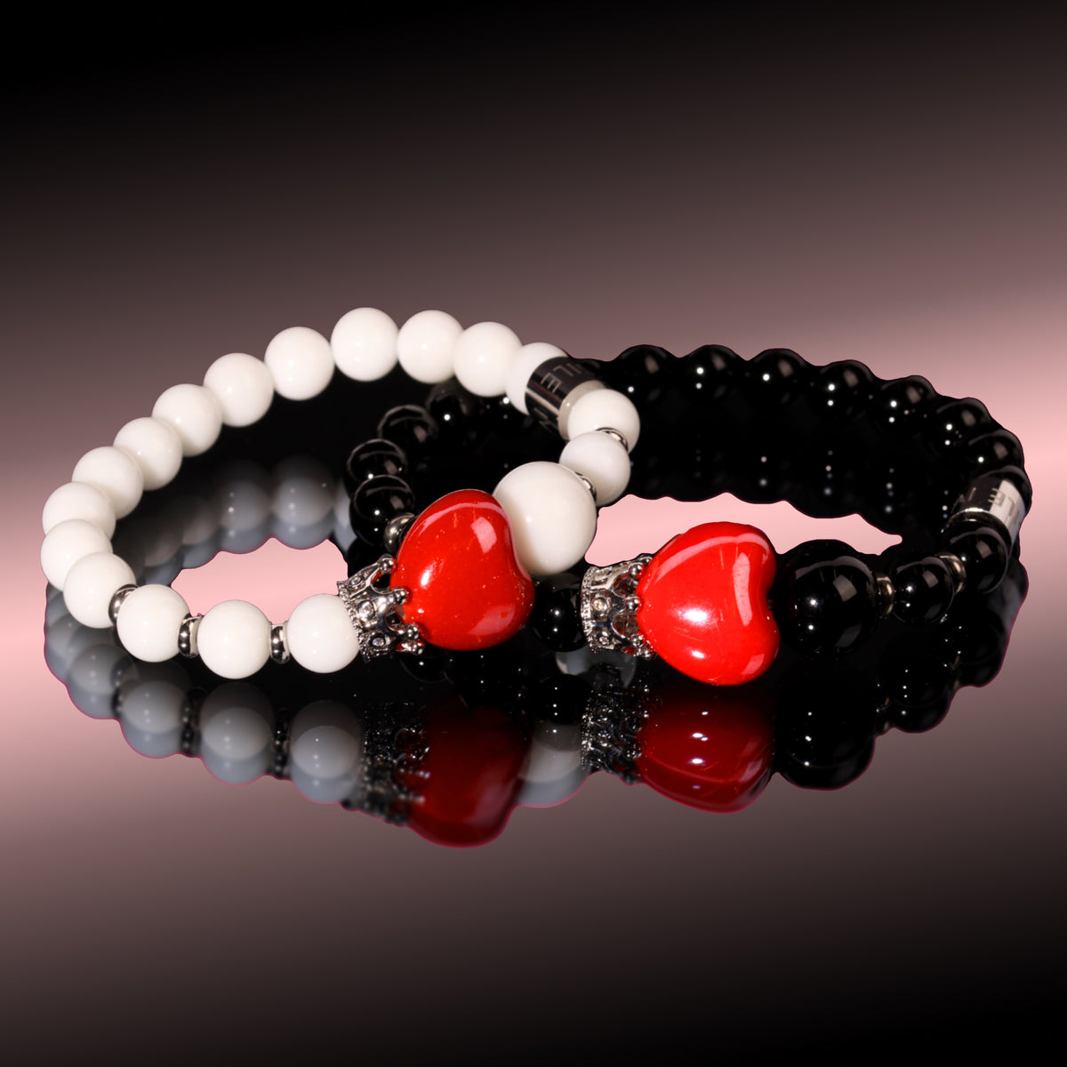 KÖNIG &amp; KÖNIGIN ❤️ Elastische Armbänder