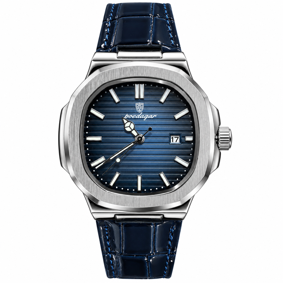 PRESTIGE BLUE LEATHER 40 mm