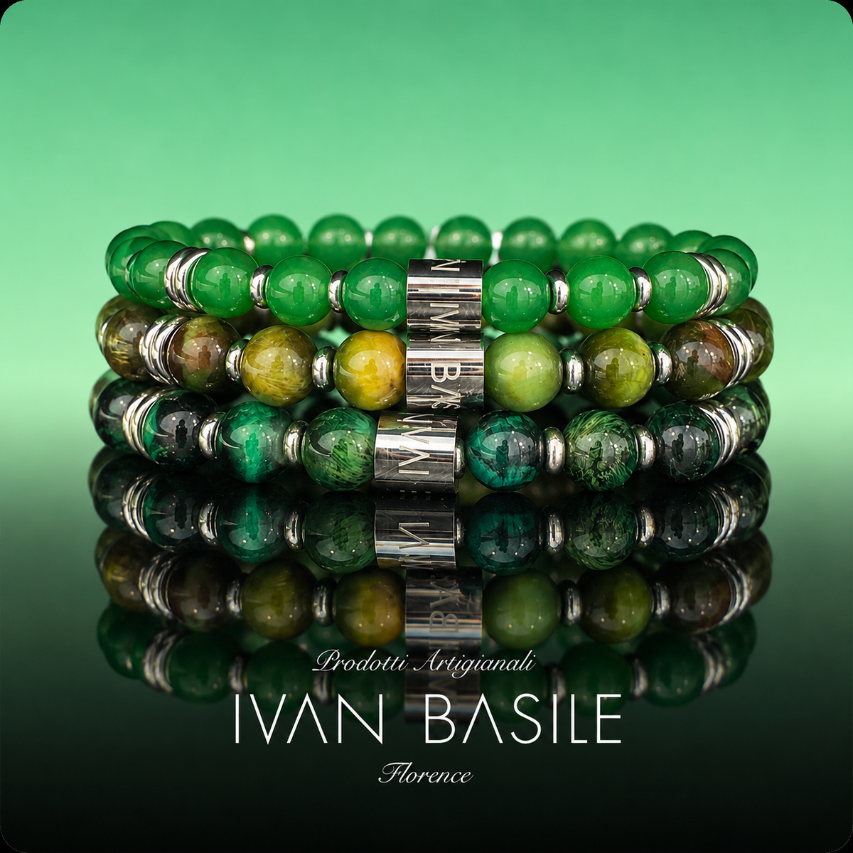 3 BRACCIALI GREEN AMBIENT LOUNGE