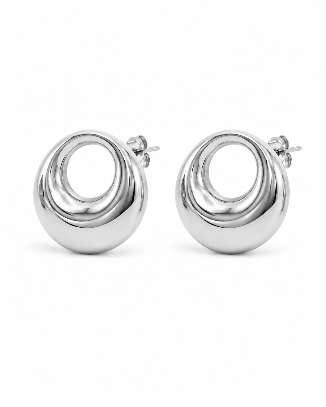 ORECCHINI CHUNKY HOOPS