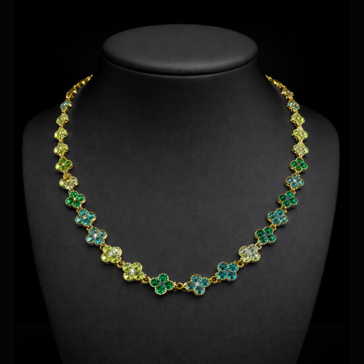 COLLANA TENNIS BOUQUET COLORATA