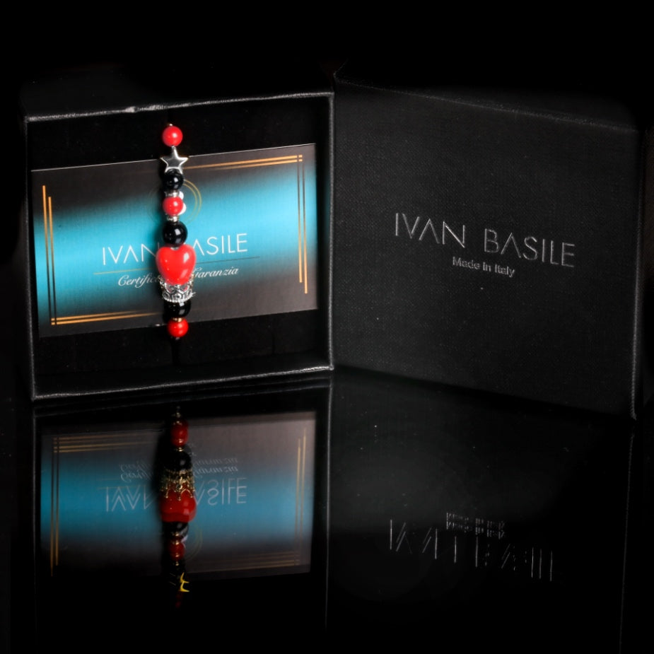 ROSSO NERI SILVER SPECIAL EDITION GANCIO ACCIAO 6 MM