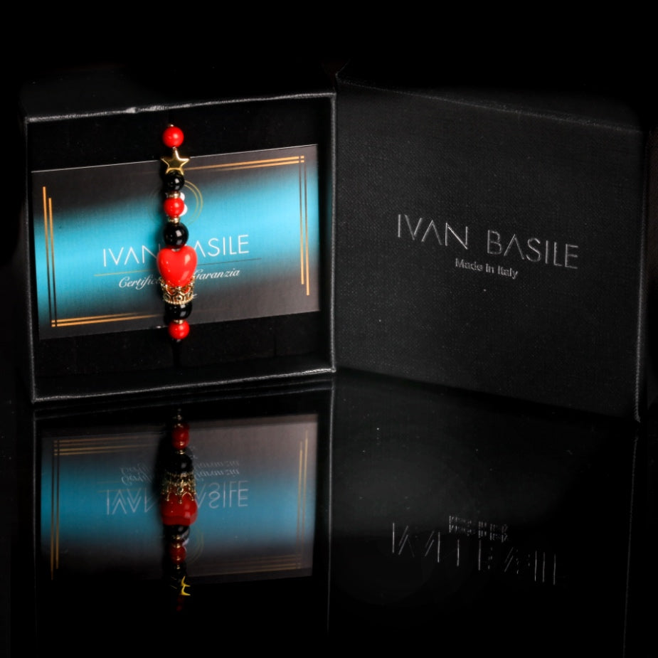 ROSSO NERI GOLD SPECIAL EDITION GANCIO ACCIAO 6 MM