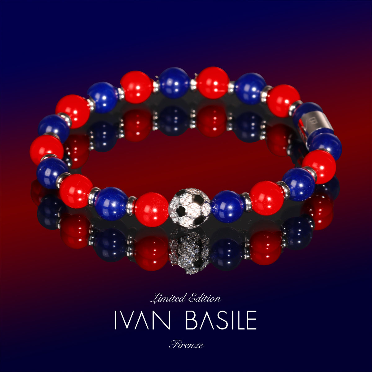 GENOA SUPREME ZIRCONE Bracciale elastico 8mm