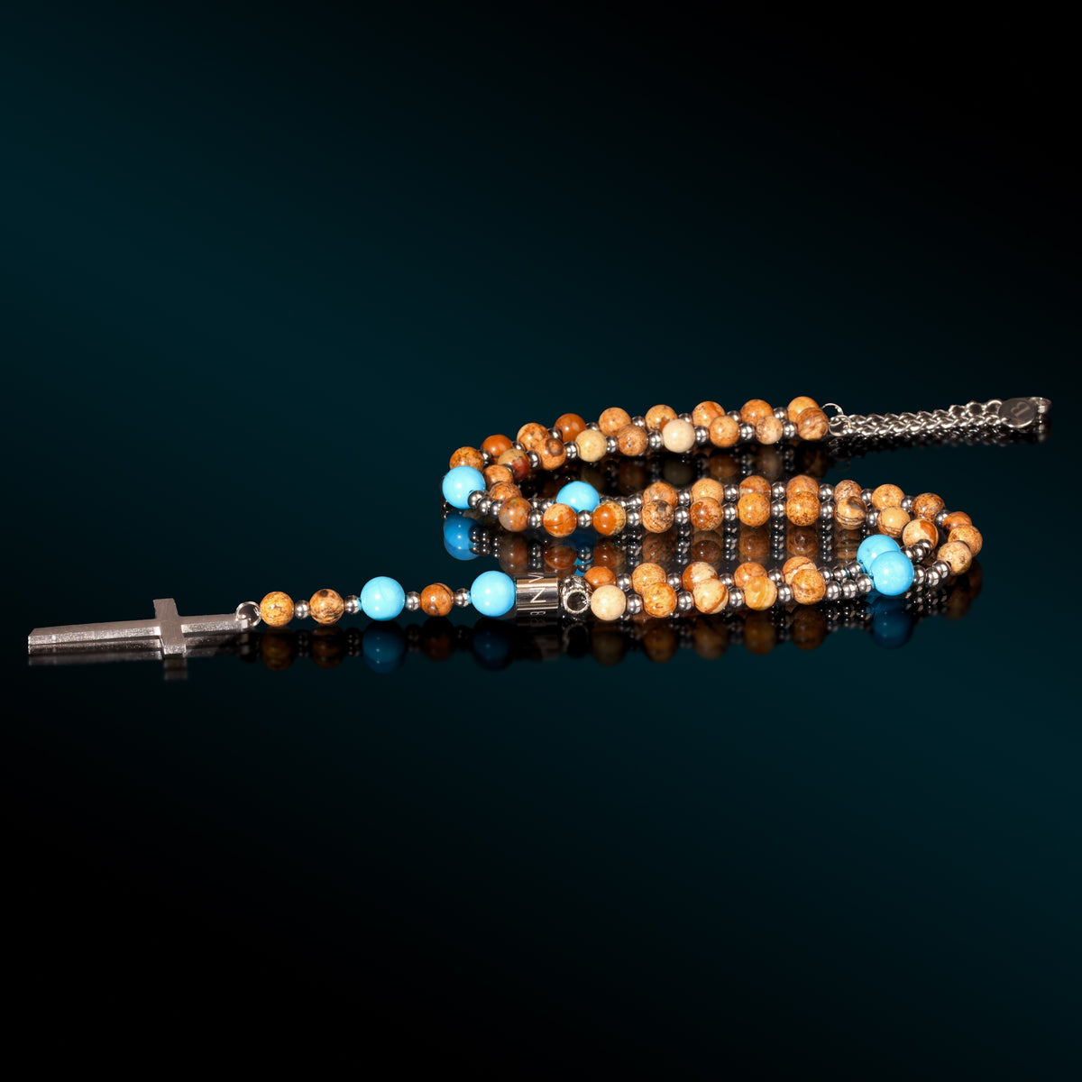 ROSARIO JASPER PAESINA UND TÜRKIS AULITE