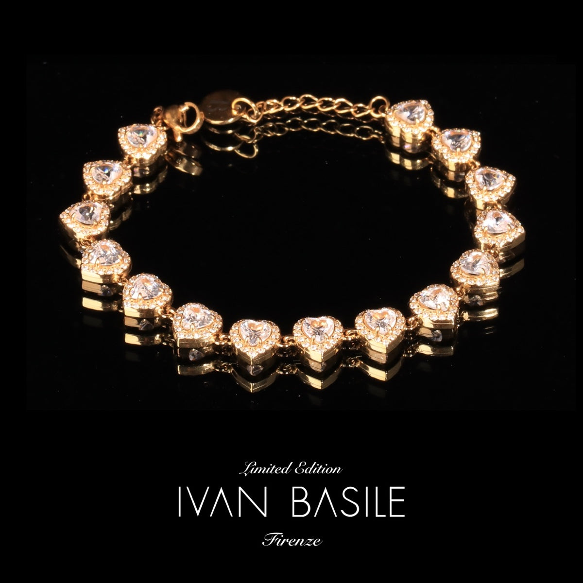 BRACCIALE TENNIS CUORE