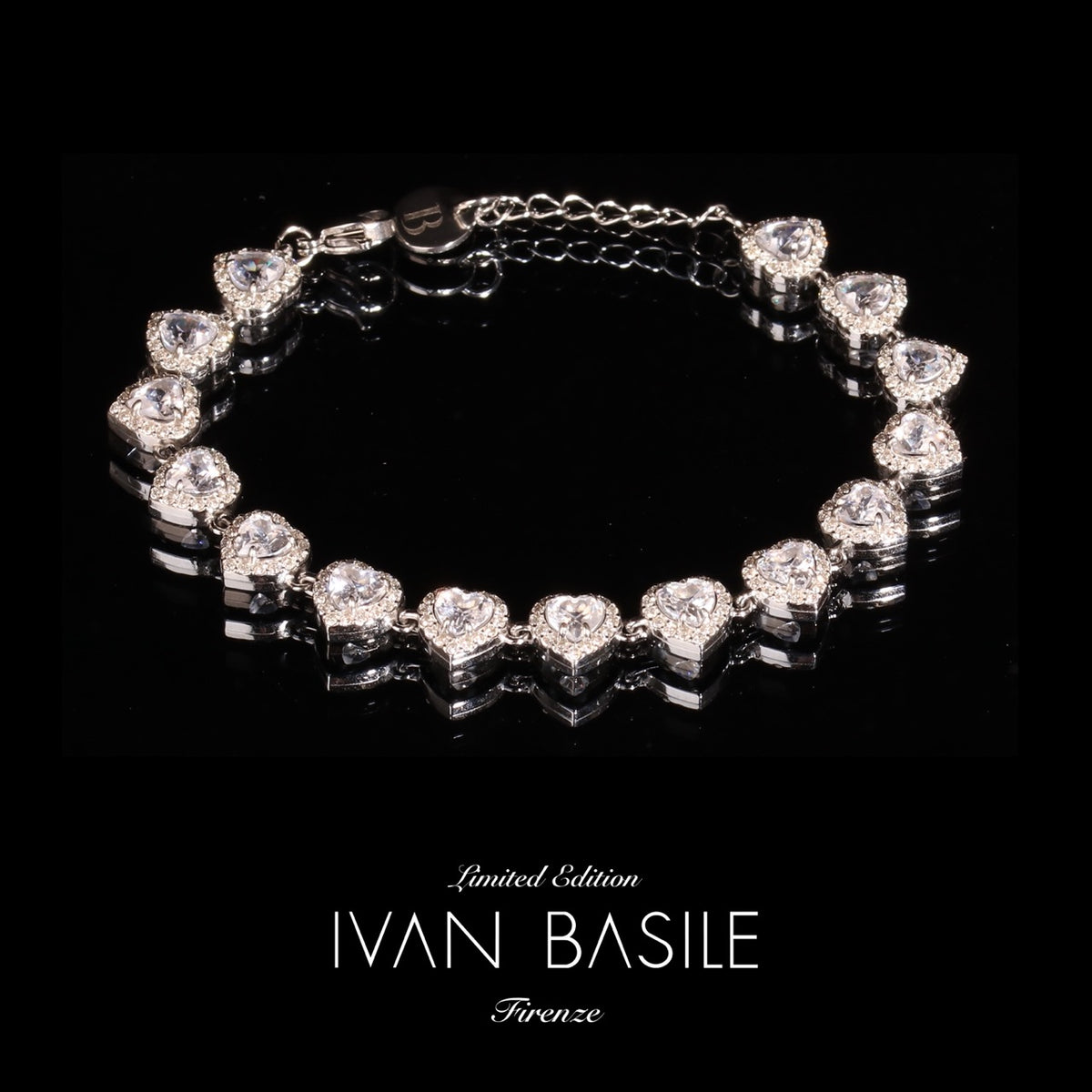 BRACCIALE TENNIS CUORE